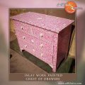 Indian Pink Chest Of Drawers