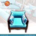 Tanzanite Teak Sofa Chair