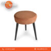 Brown Checkers Tri Stool