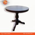 Ebony Pedestal Tables