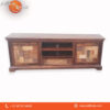 Carved Wood-way Solid Wood TV Cabinet