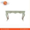 Lime White Wine Carved Console